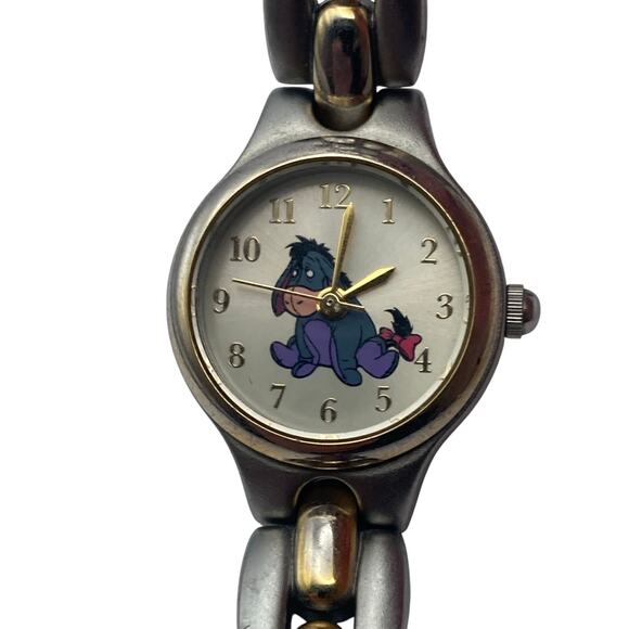 Disney EEYORE Women's Quartz Watch 22mm - New Battery - Wrist size 6.75 - Picture 1 of 9